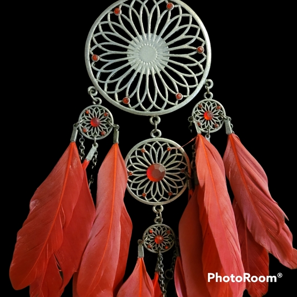 COPY - NWT- 30" Statement Dream Catcher Necklace - Picture 2 of 6